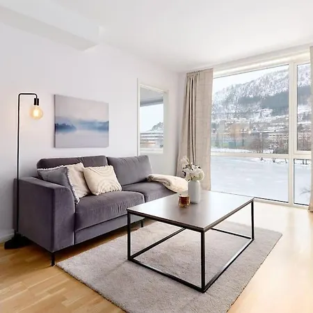 Apartmán Bergen's Finest: Sleek Oasis With Two Bedroom Bergen